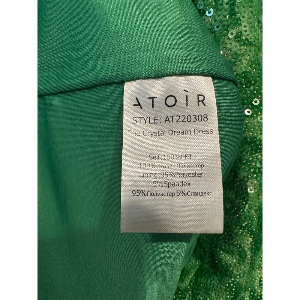 NEW Atoir Size 2 XS Green Crystal Dream Mini Dress Party Birthday Photoshoot - Picture 7 of 12